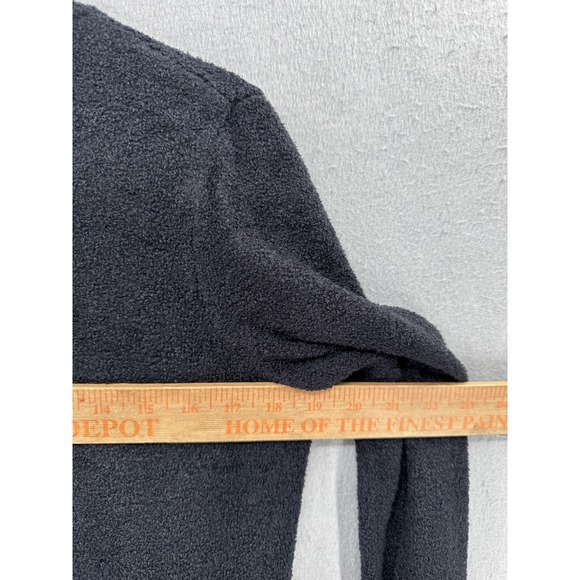 Barefoot Dreams CozyChic Lite Circle Cardi Black Cardigan Sweater Size M 452 - Picture 8 of 10